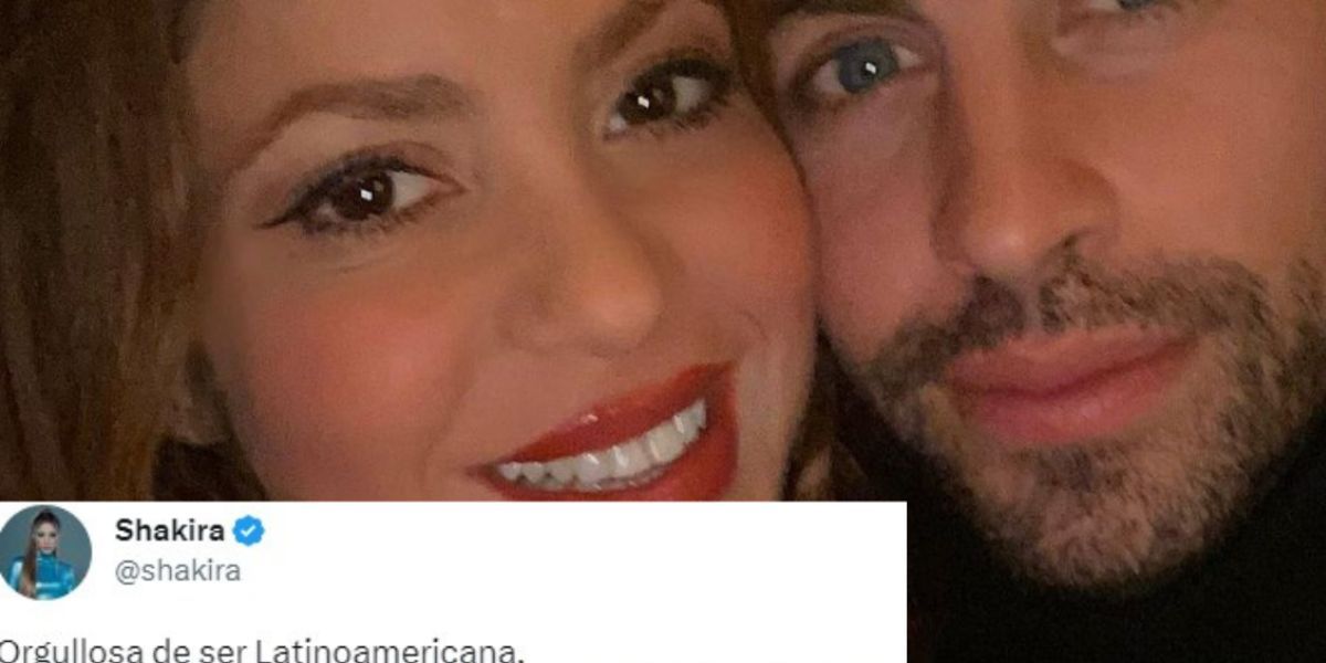 Respuesta de Shakira a Piqué a través de su cuenta de twitter. 