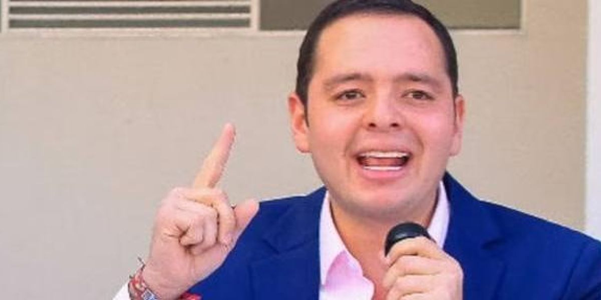 Alcaldía de Manizales Carlos Mario Marín, alcalde de Manizales.