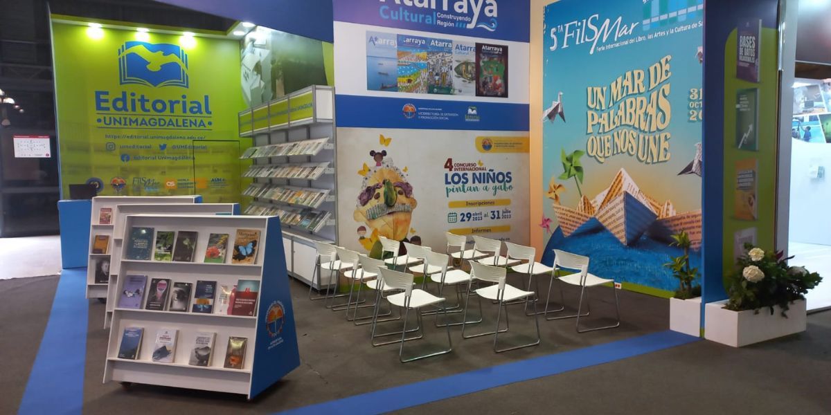 Cortesía Unimagdalena en la Feria del Libro