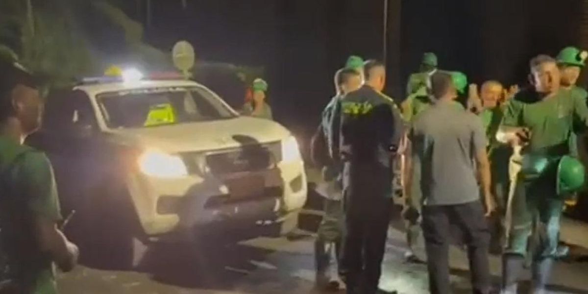 Captura de pantalla. Robo en mina de esmeraldas en Boyacá.