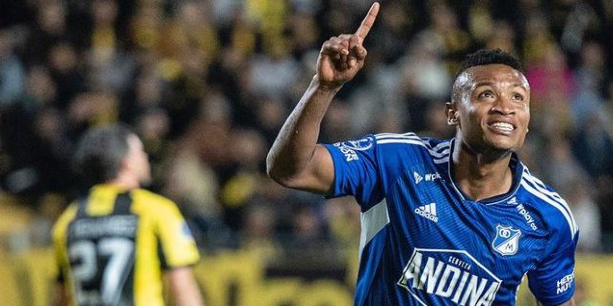 Agencia EFE Óscar Cortés, jugador de Millonarios.