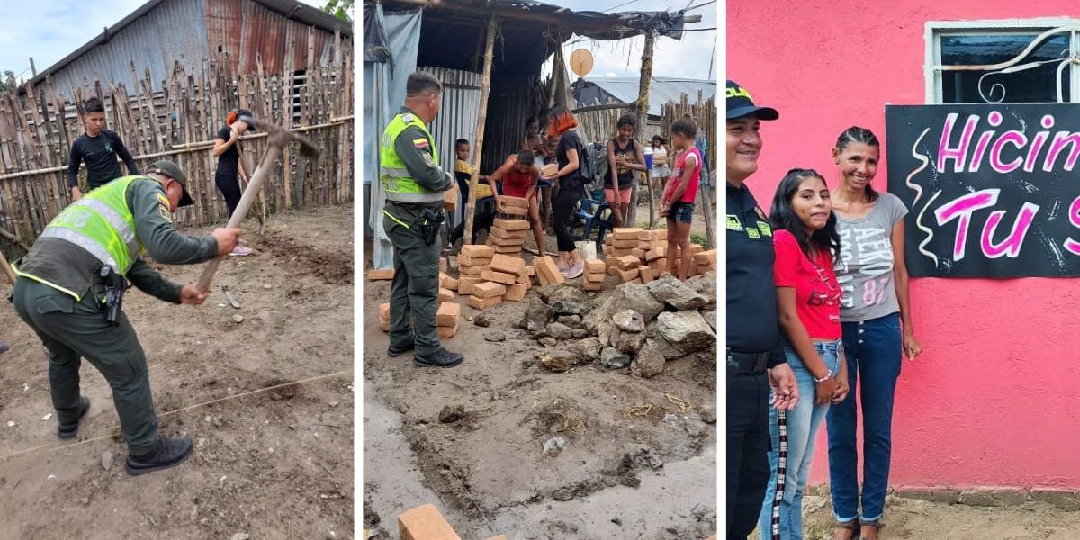 Paso a paso del proceso de construcción.