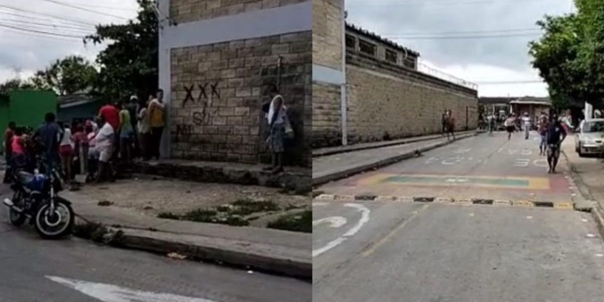 Calle 51 con carrera 1D, donde ocurrió el ataque sicarial.