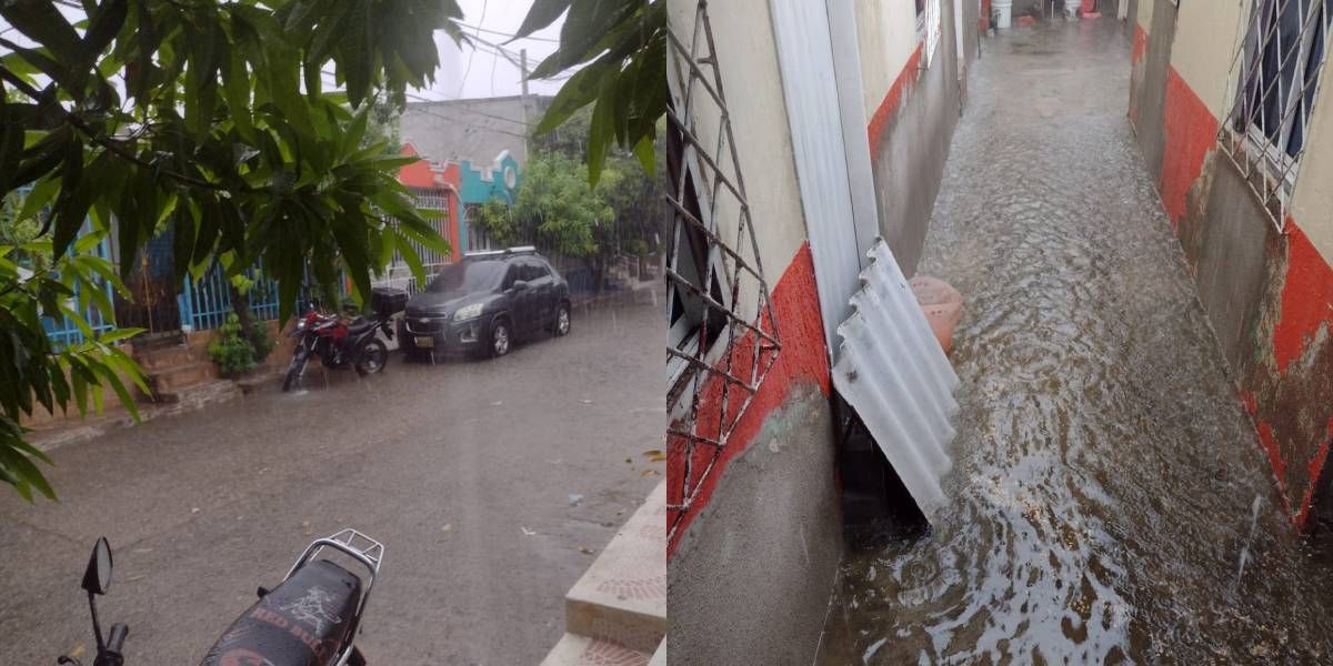 Seguimiento.co Aguacero en Santa Marta.