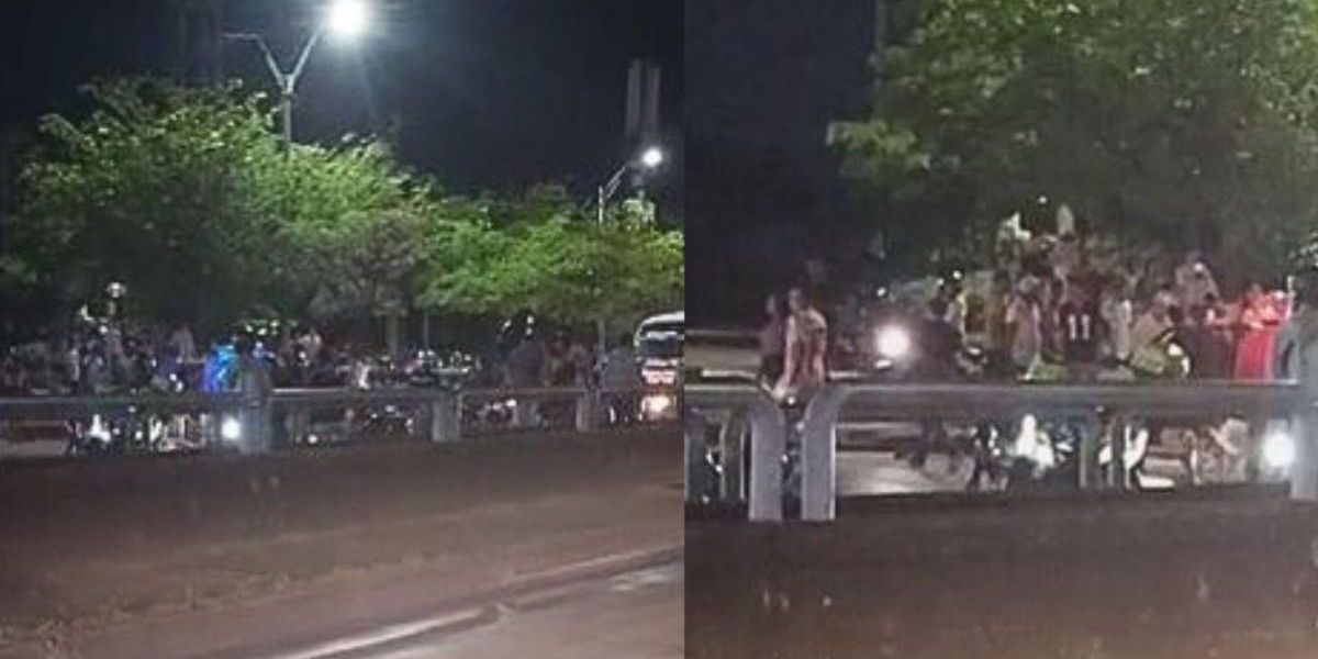 Lugar de los hechos en calle Murillo con carrera 3 sur.