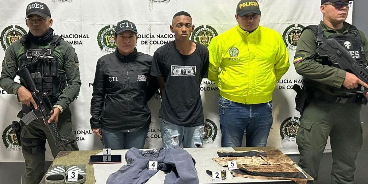 Fiscalía. Víctor Andrés Martínez Ramos, el capturado.