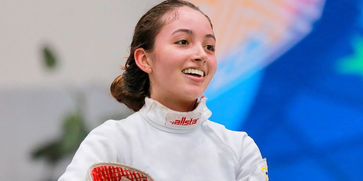 Zona Cero La esgrimista Carmen Correa ganó medalla de oro en los Juegos centroamericanos y del Caribe