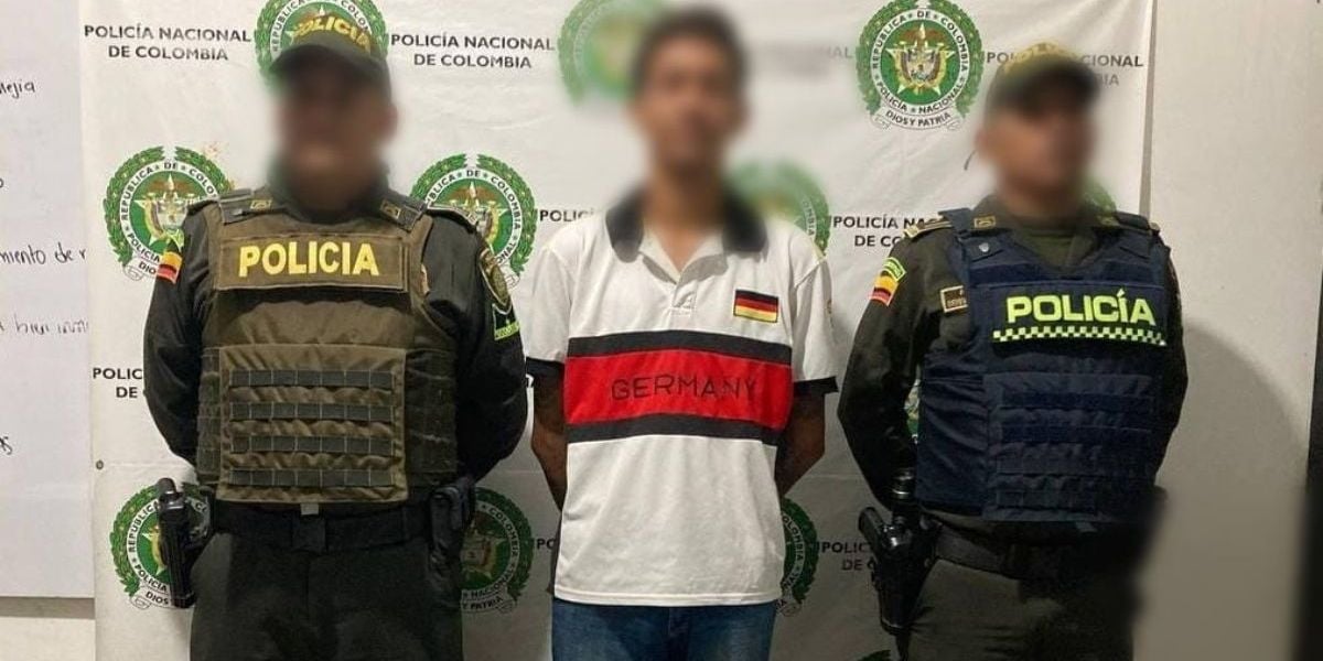 Policía Nacional Capturan a ‘El Mello’ con un arma de fuego y munición ilegal en Fundación, Magdalena