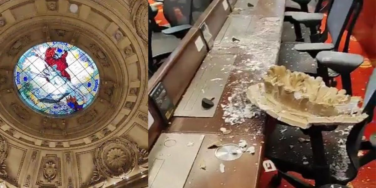 Cortesía Salón Elíptico del Congreso de la República.