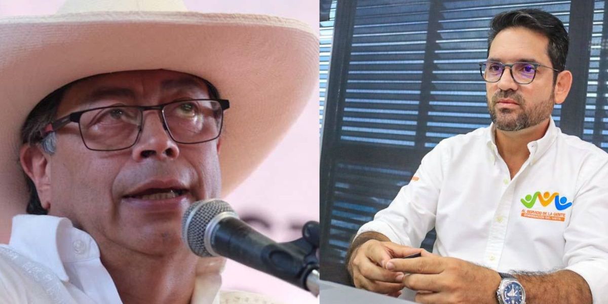 Gustavo Petro y Juan Guillermo Zuluaga.
