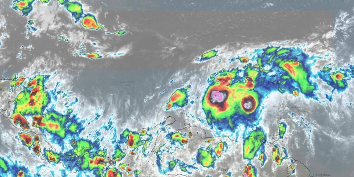 El Tiempo Tormenta tropical 'Franklin'.