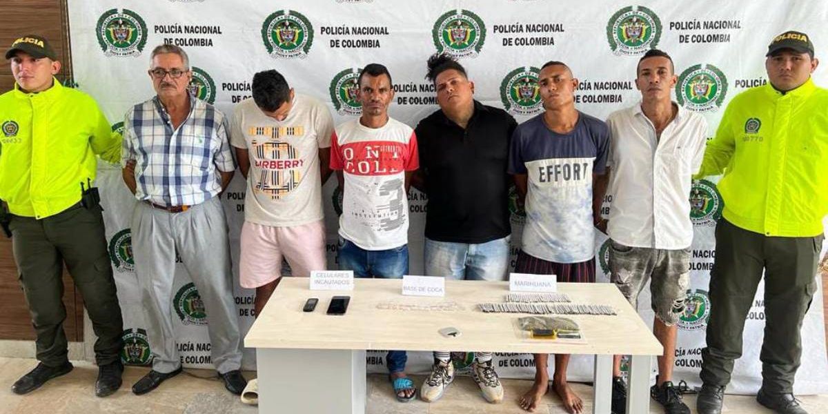 Integrantes de 'Los Calvos'.