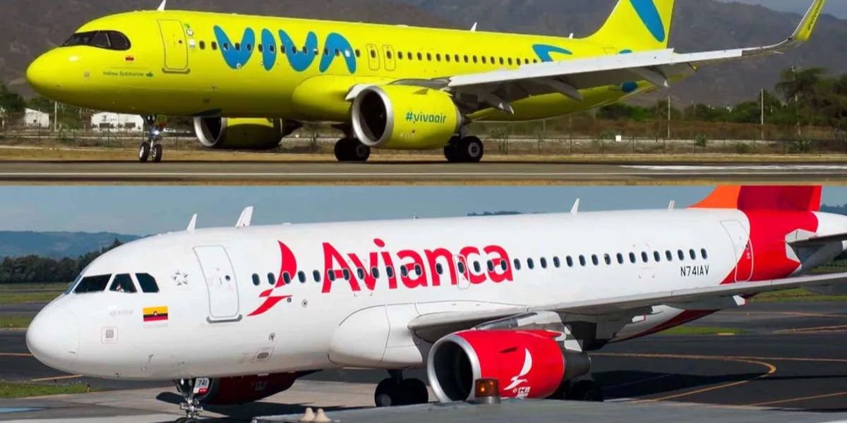 Cortesía Avianca y Viva.