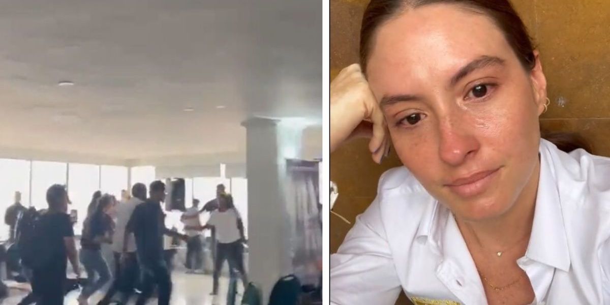 Cortesía Hechos de violencia en medio del foro