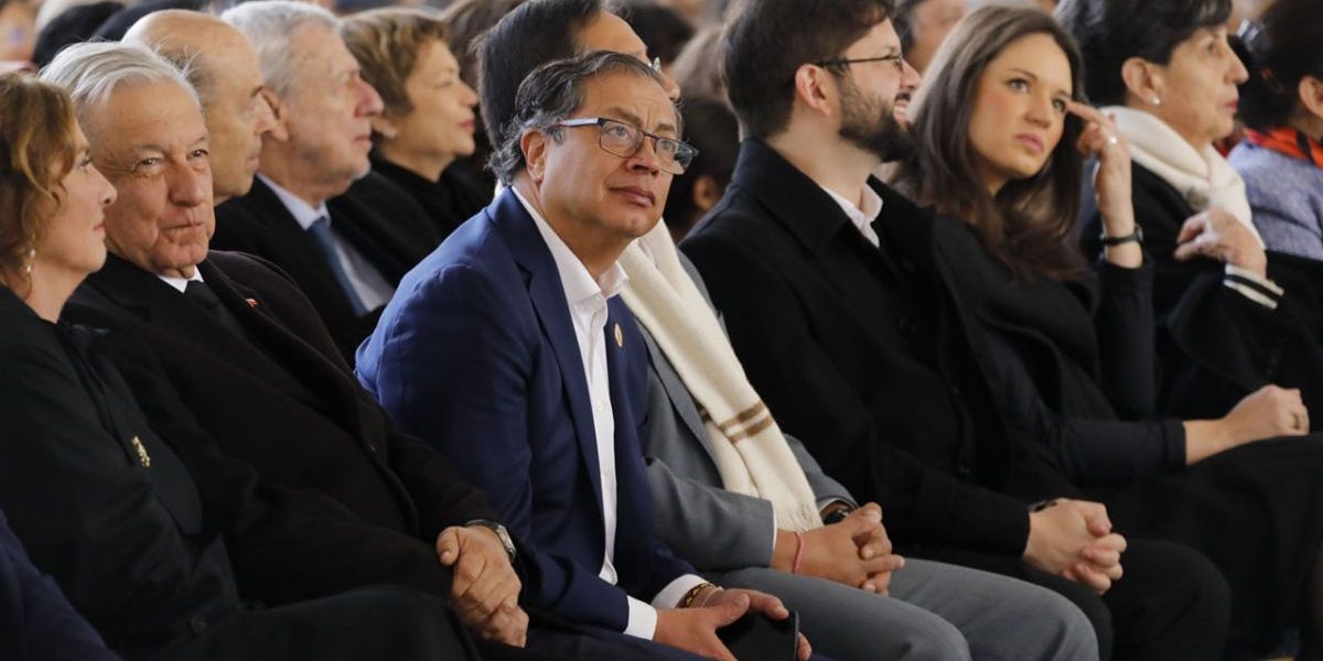 Presidencia de la República de Colombia Petro estuvo en la conmemoración de los 50 años del golpe de Estado en Chile.