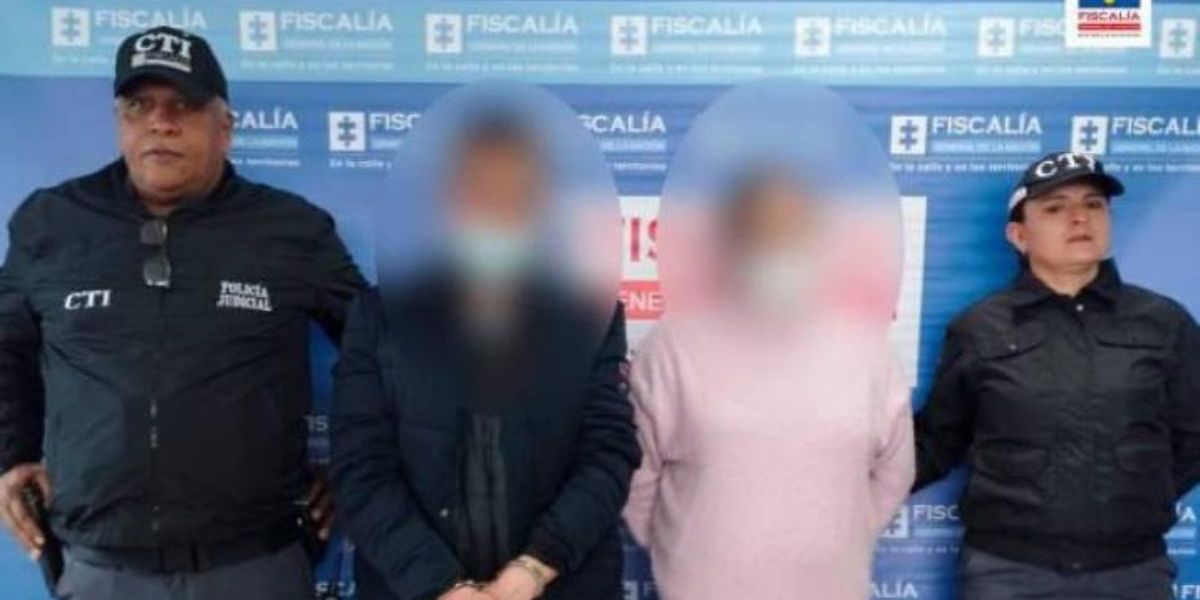 Cortesía La pareja está sindicada de proxenetismo infantil.