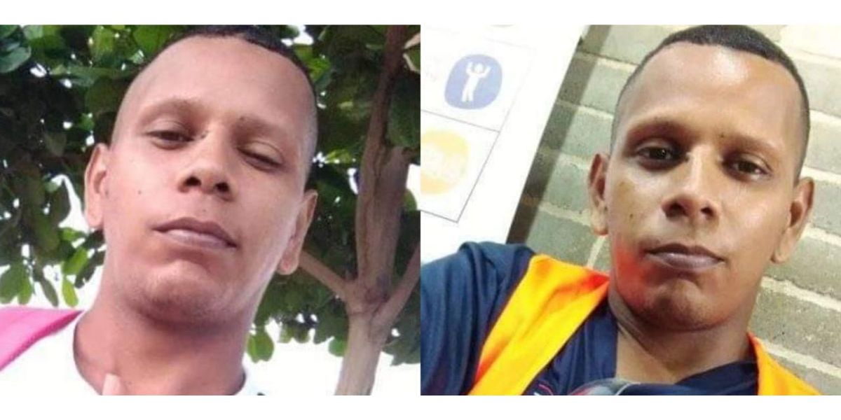 Cortesía Jefferson Rhenal, la víctima mortal.