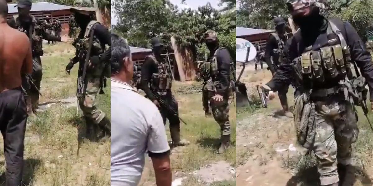 Seguimiento.co Por medio de un vídeo que expone el mal comportamiento de los uniformados ha causado indignación y rechazo por parte de los internautas.