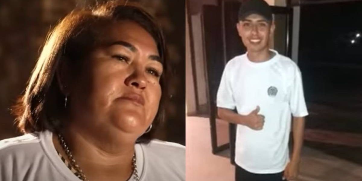 Los Informantes Amarilis García y su hijo.