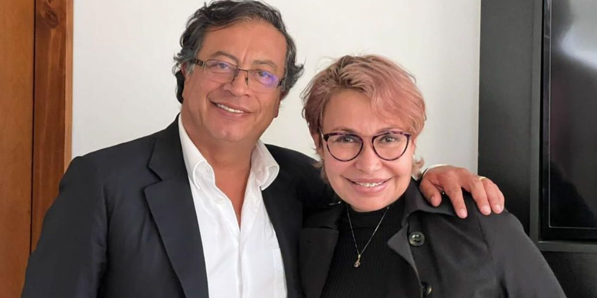 Archivo Gustavo Petro y Patricia Caicedo.