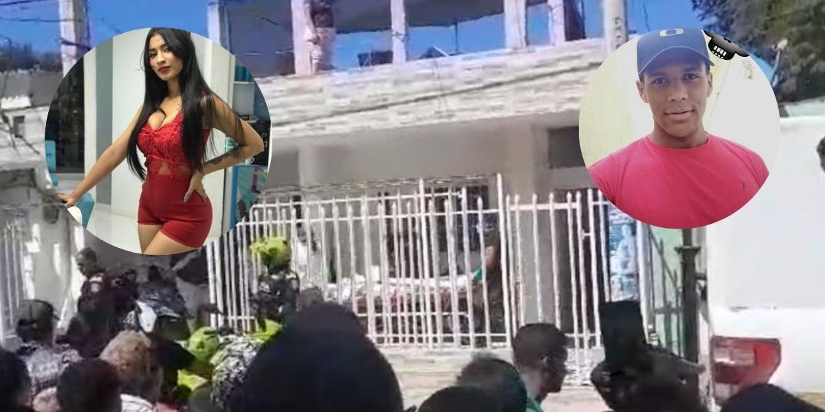Seguimiento. Lugar del asesinato de Yaya Gámez y el presunto asesino Mario Bastidas
