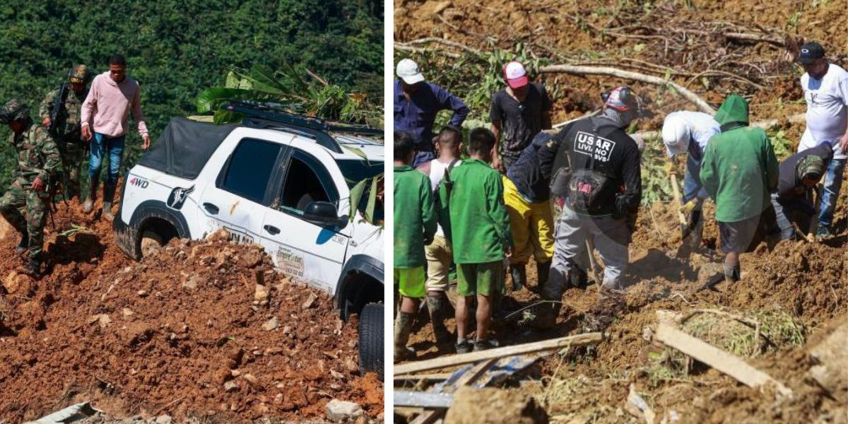 Cortesía Tragedia en la vía Medellín- Quibdó