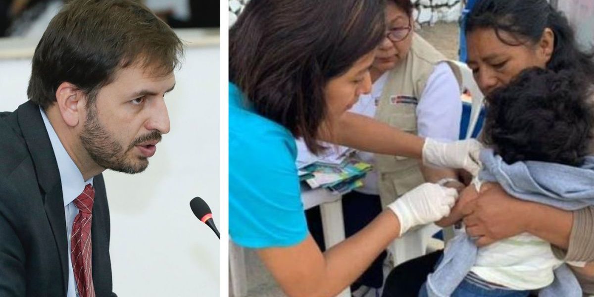 Cortesía El congresista del CD hizo pública la denuncia