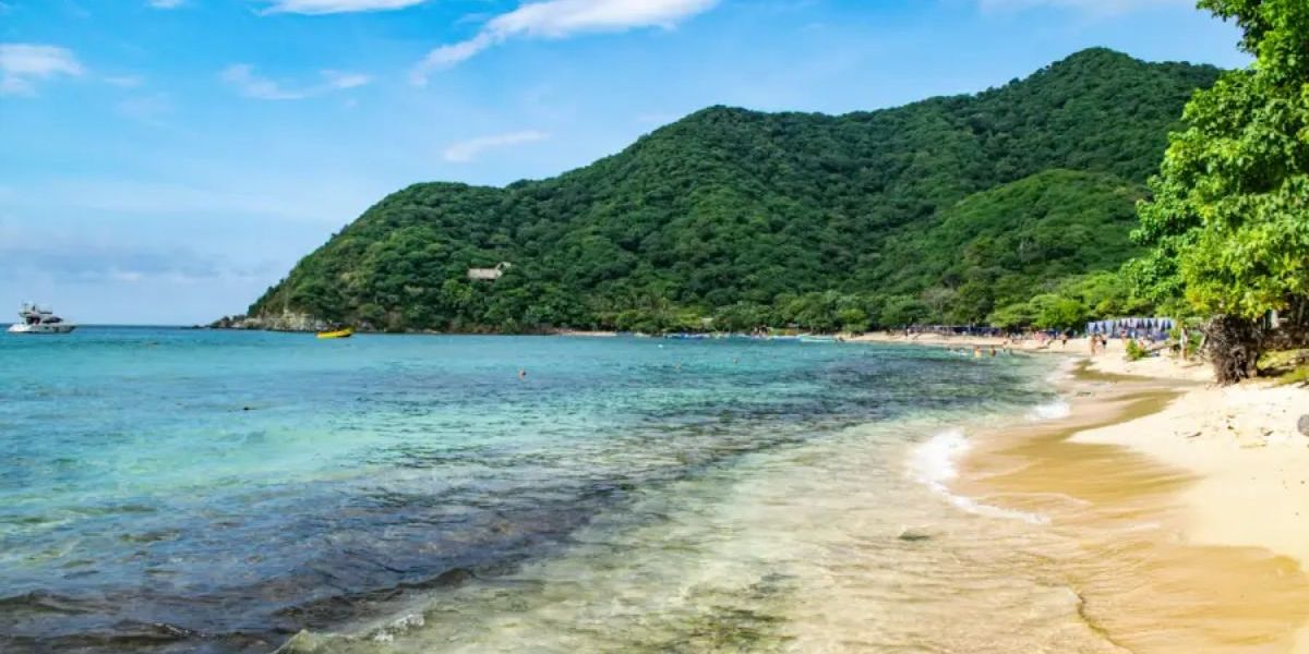 cortesia. Zona de playas en Santa Marta.