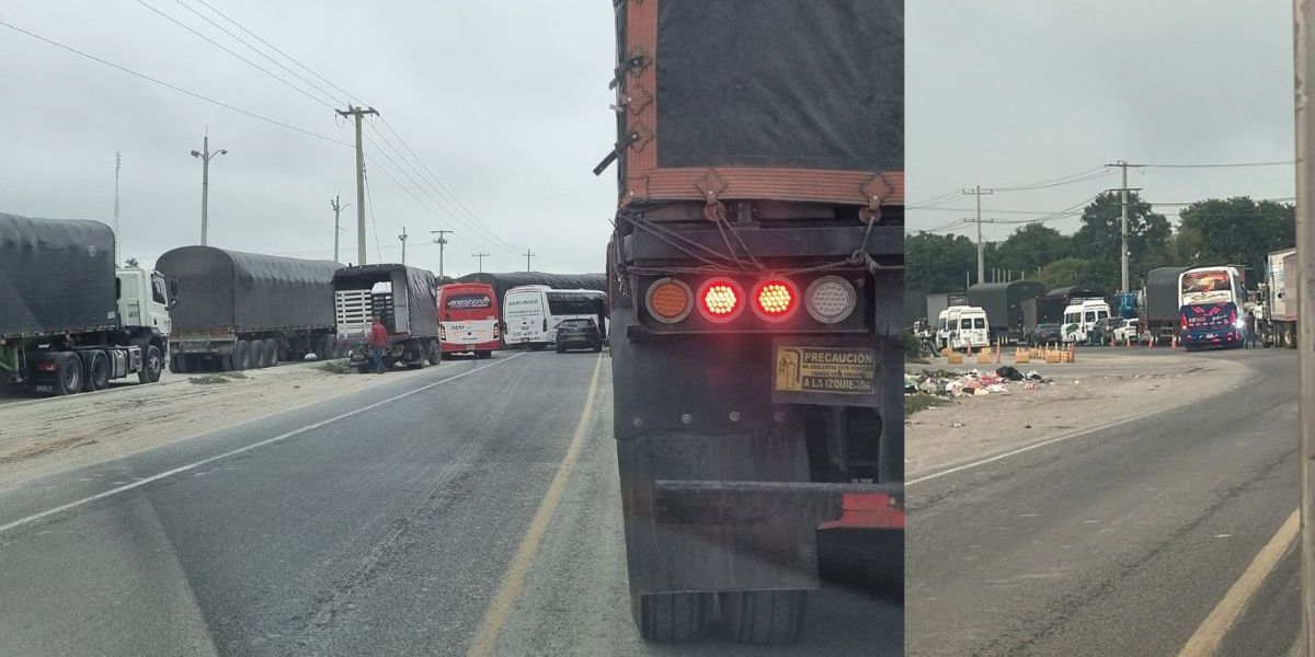 Bloqueos en la vía