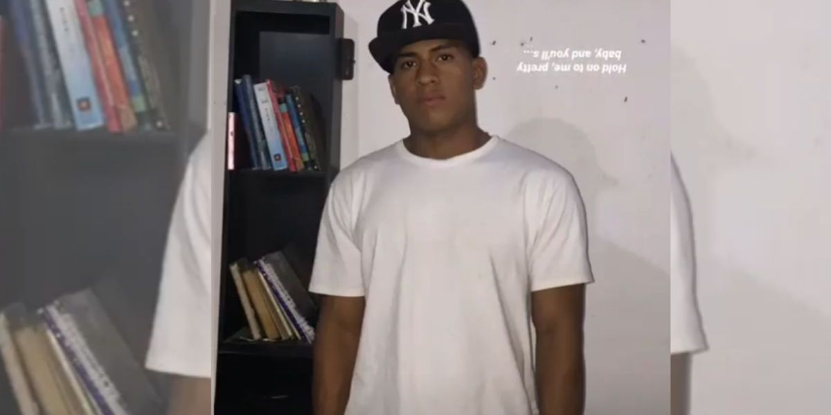 Cortesía Joven desaparecido