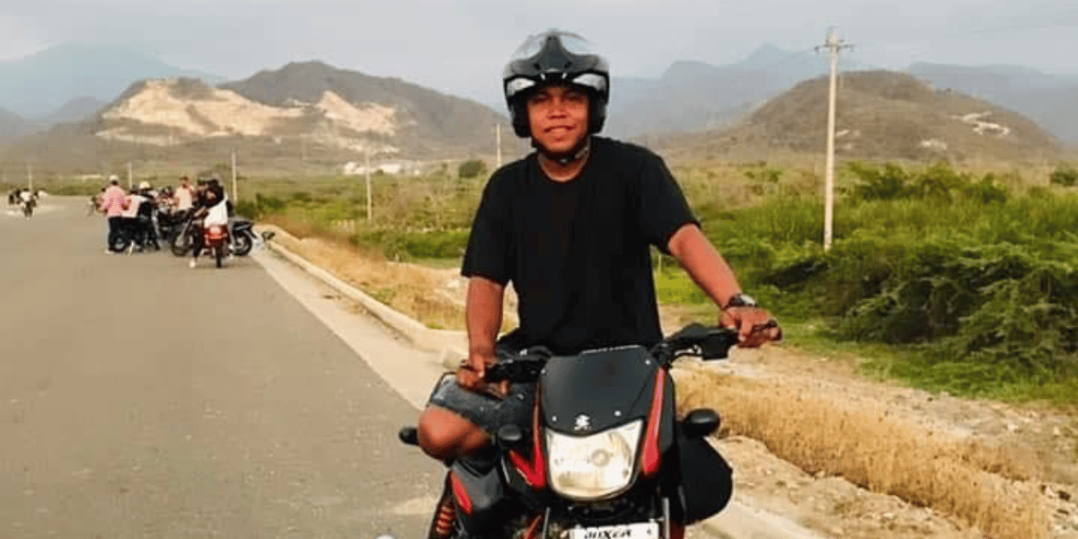 Víctima del crimen Edwin Martínez Arcia