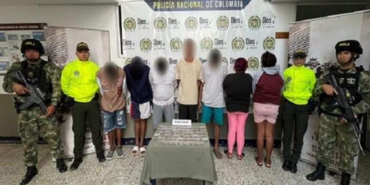 Cortesía Capturados por la Policía.