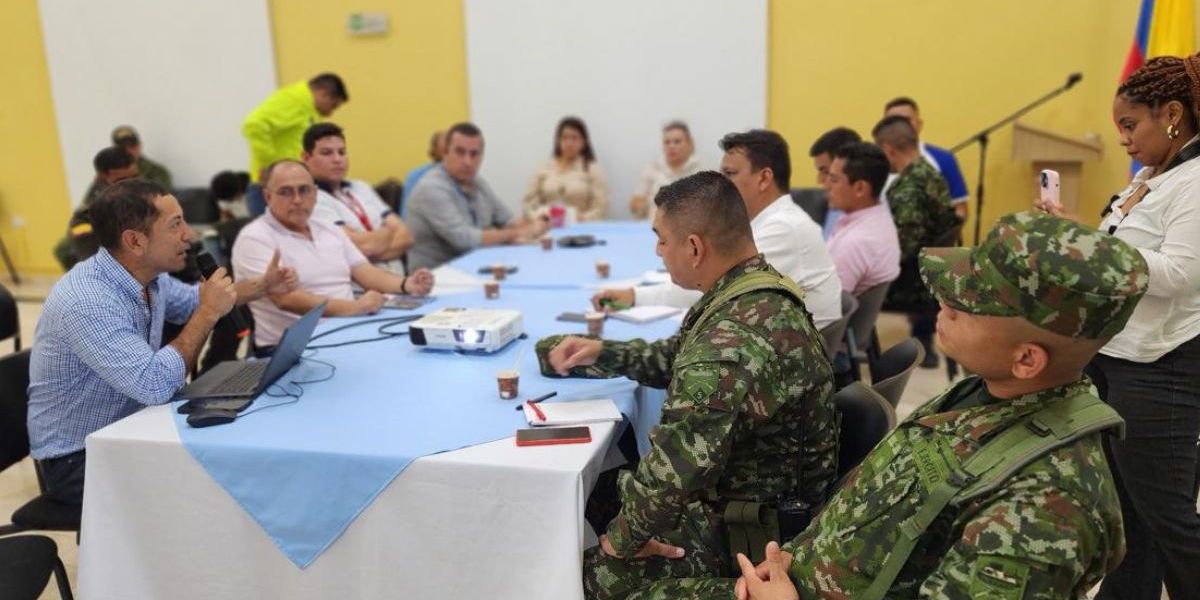 Reunión del Secretario de Seguridad con las empresas afectadas.