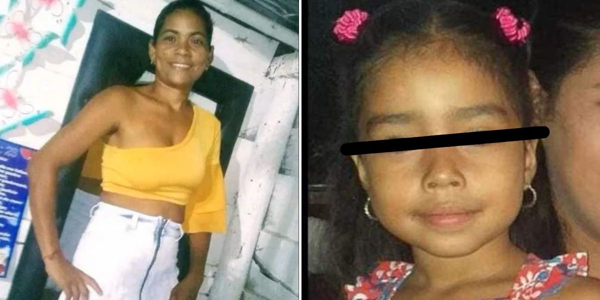 cortesía. Madre e hija asesinadas en El Retén, Magdalena.