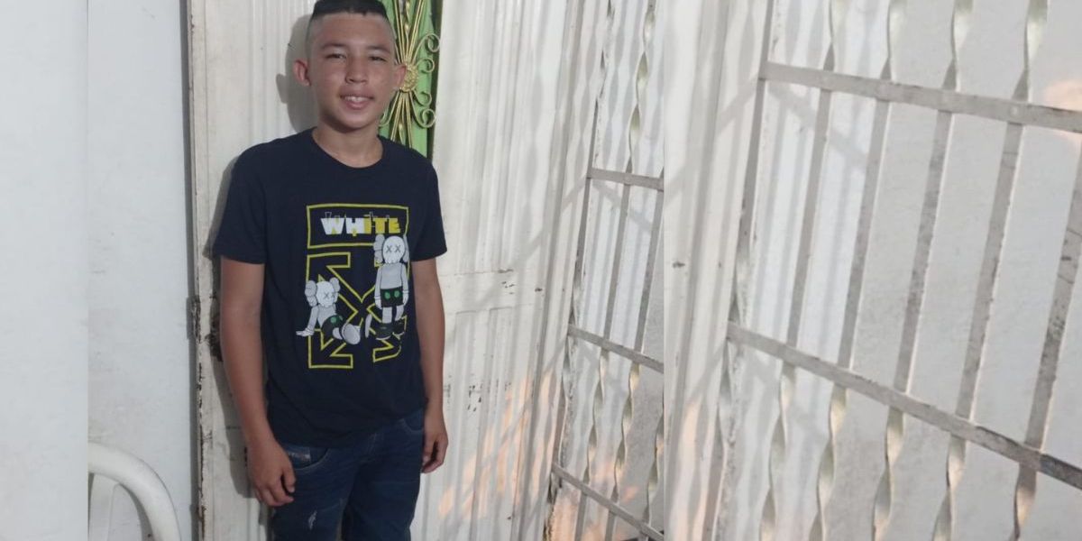 Cortesía Sebastián, menor de 15 años.