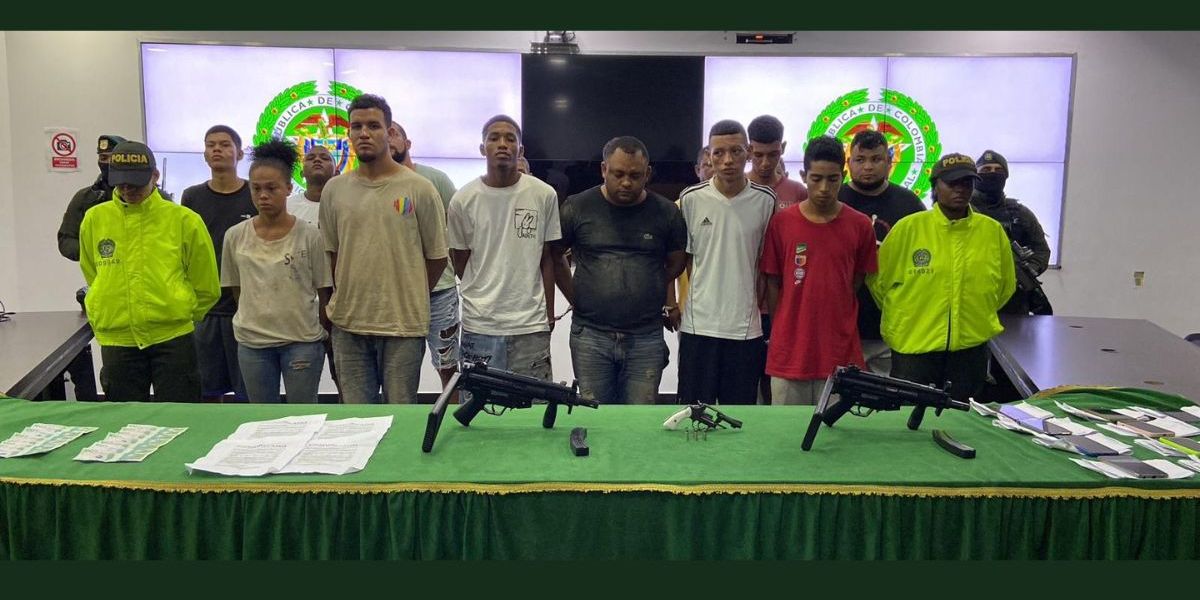 cortesía. Presuntos integrantes del ‘Clan del Golfo’.