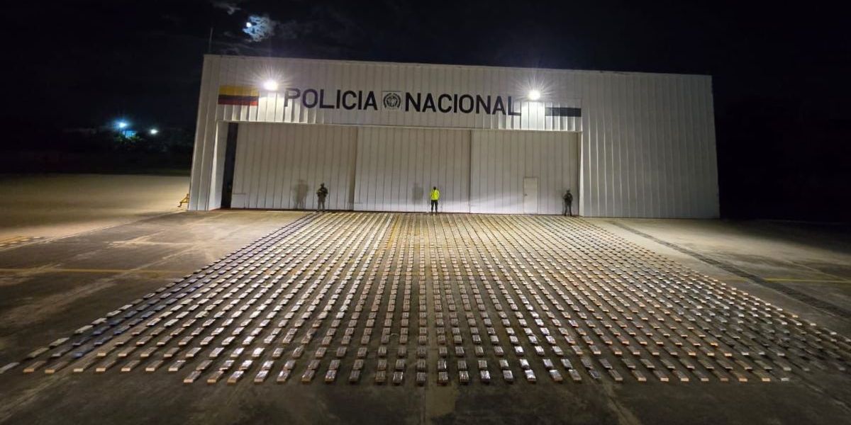 Cortesía Incautación de droga.