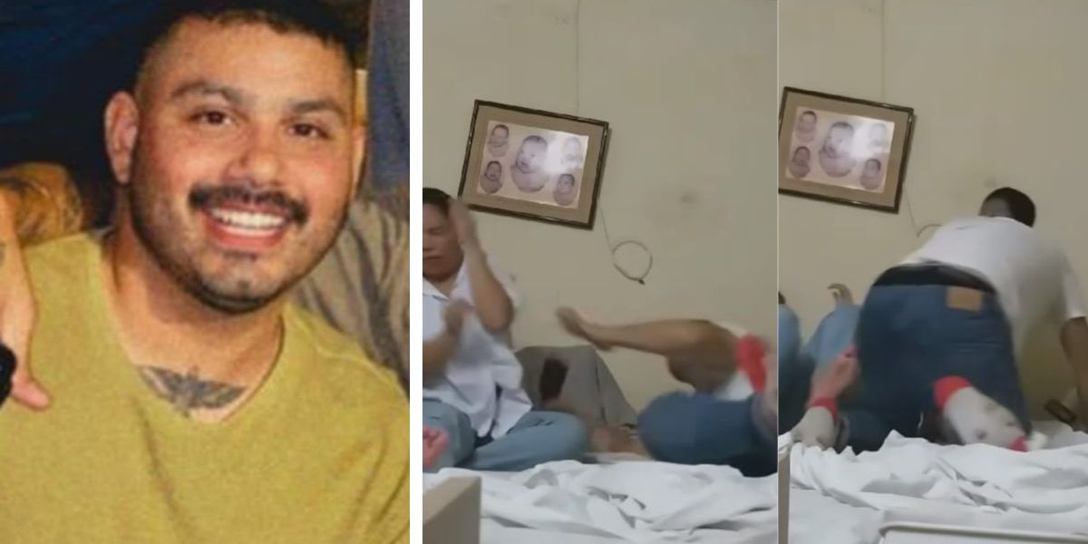 Cortesía Una de las agresiones fue difundida por la víctima