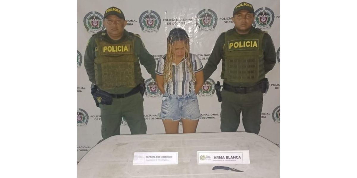 Policía del Magdalena. Luna Marcela Castro Rojas.