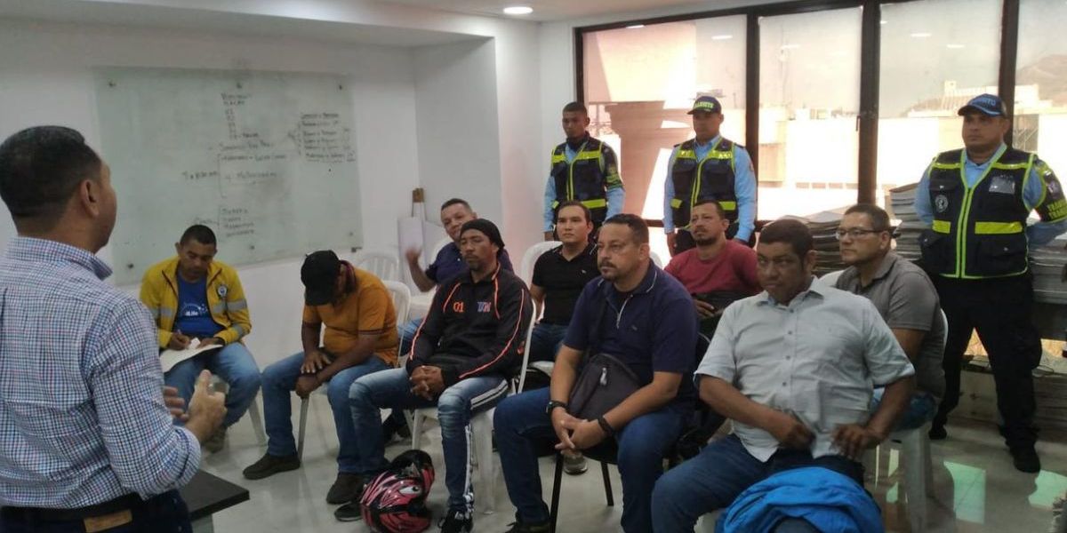 Cortesía Mesas de trabajo para el plan local de Seguridad Vial.