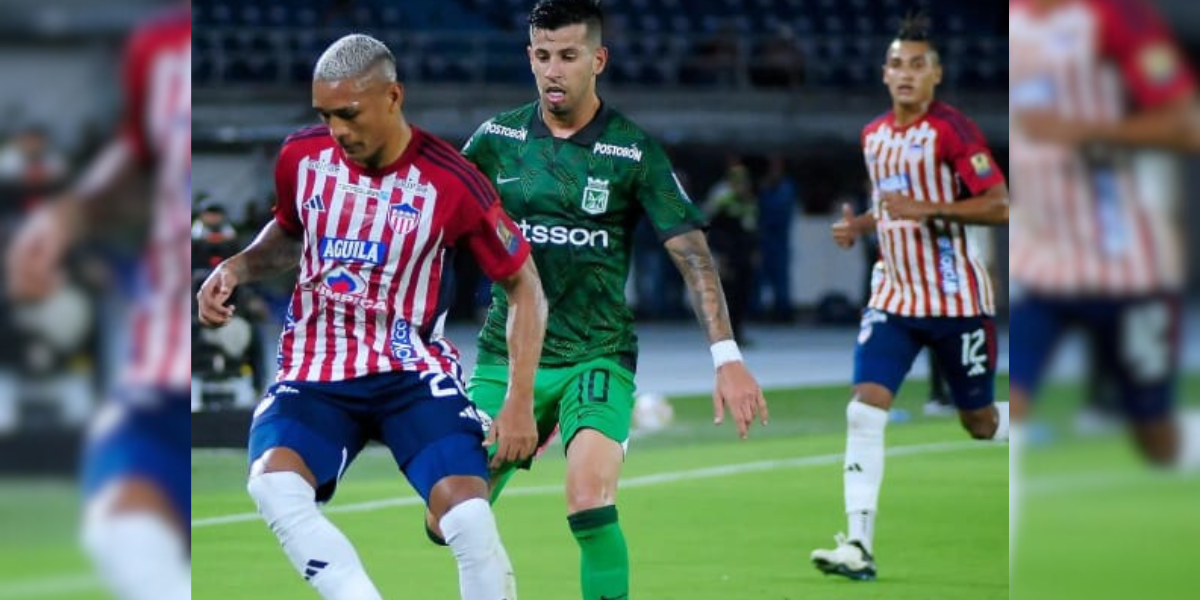 Foto: @Dimayor Junior vs Atlético Nacional