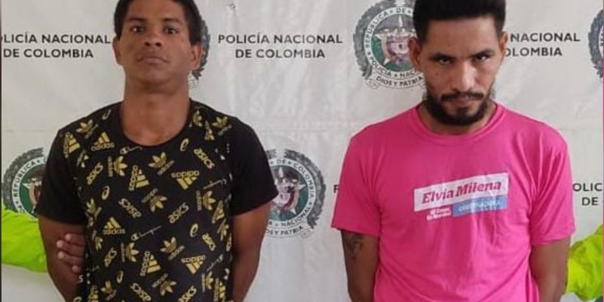 Cortesía Capturados por atentado en El Banco