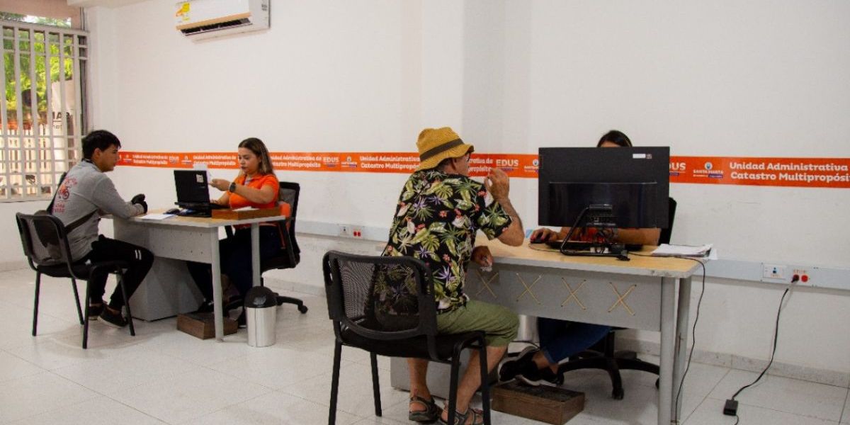 Referencia Unidad de Catastro en Santa Marta