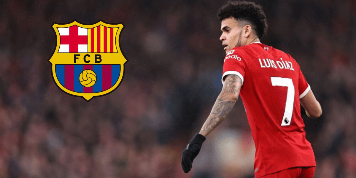 Delantero del Liverpool Luis Díaz