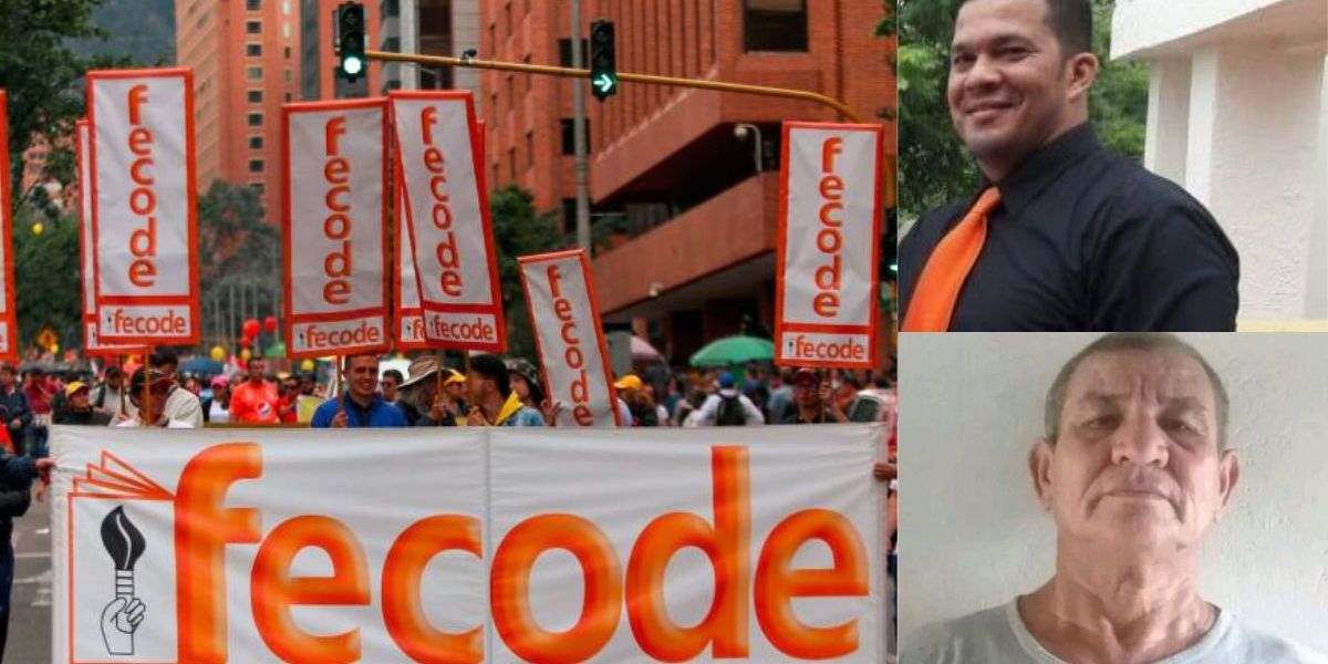 Cortesía Fecode emitió un comunicado sobre los crímenes contra docentes