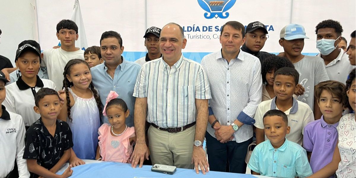 Cortesía Firma del Pacto por la Niñez