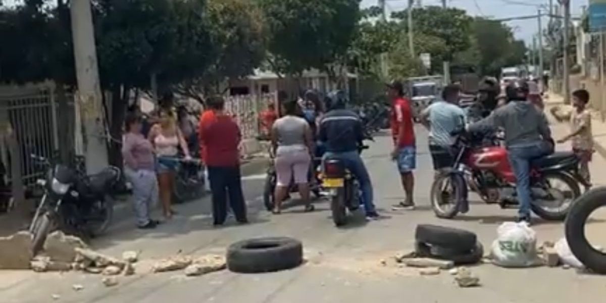 Cortesía  Manifestación de la comunidad Chimila 2.