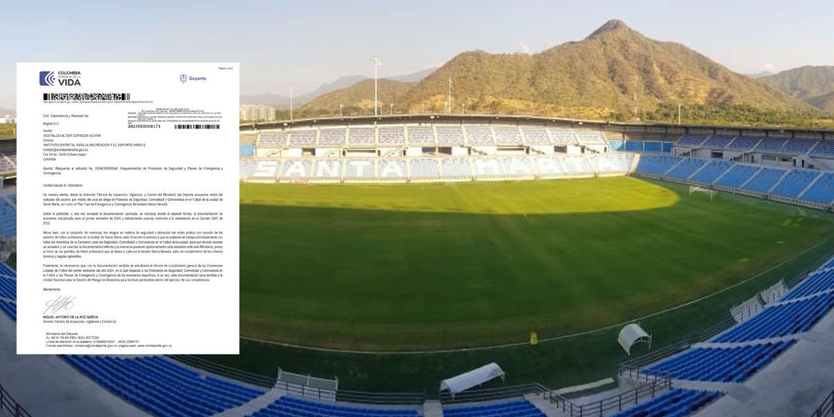 Seguimiento.co Estadio Sierra Nevada de Santa Marta.