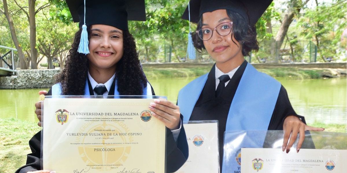 Cortesía Graduadas gracias al programa Talento Magdalena