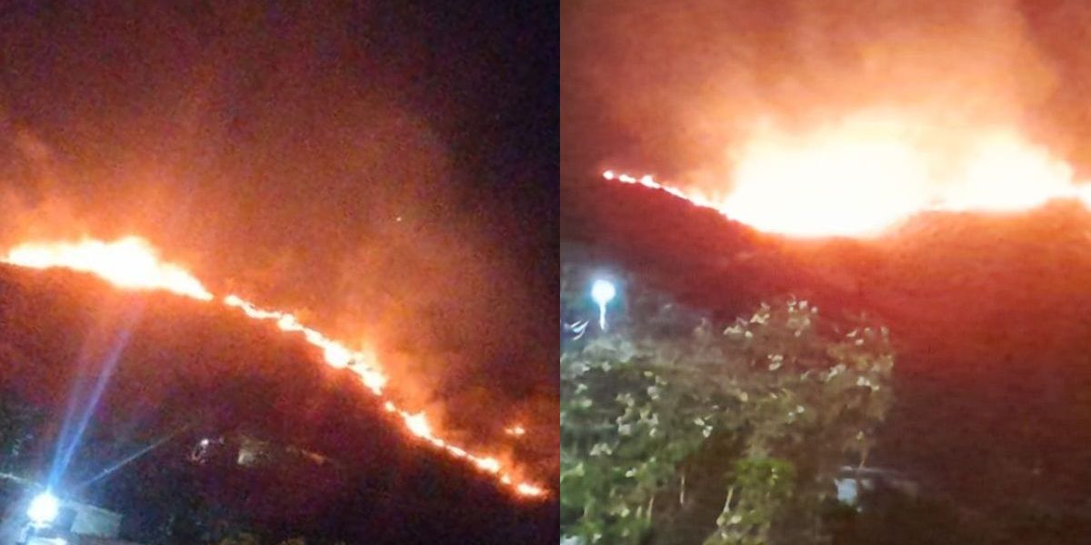 Cortesía Incendio en Ondas del Caribe